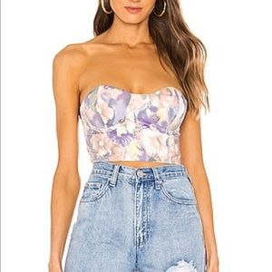 Superdown Nova Bustier Top